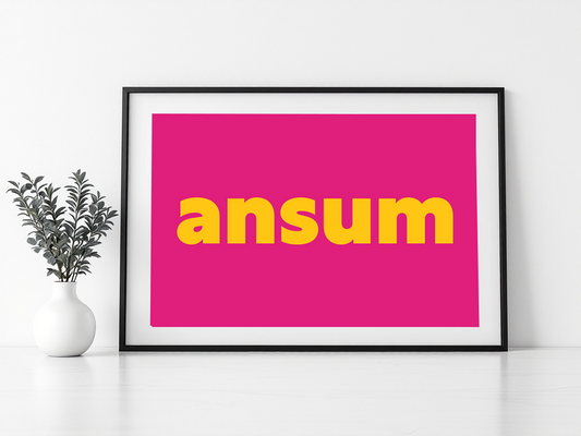 Ansum Print