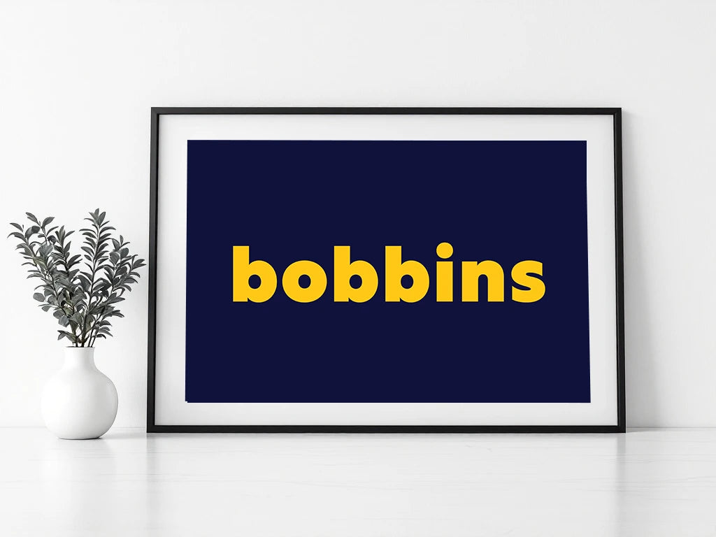 Bobbins Print