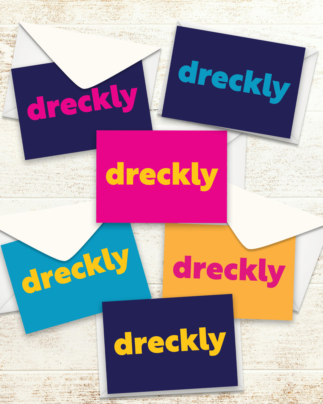 Greetings Card - Dreckly