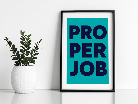 Proper Job Print