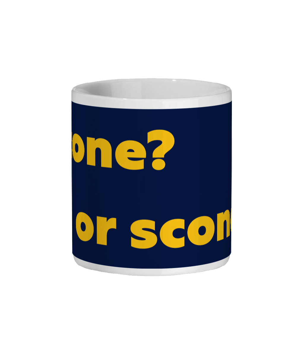 Scone or Scone? Mug