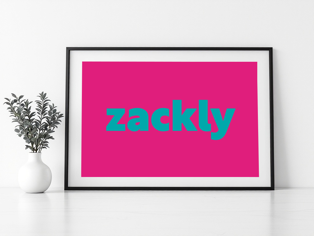 Zackly Print