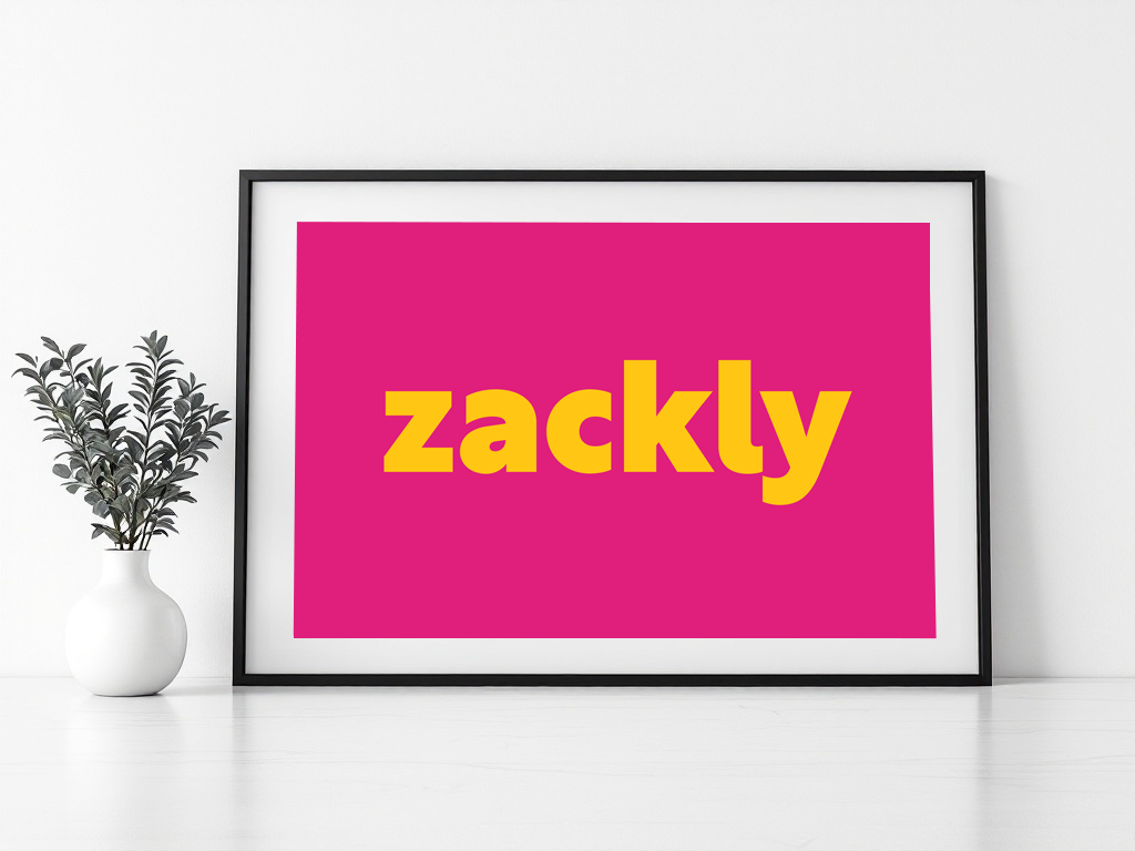 Zackly Print