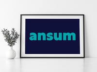 Ansum Print