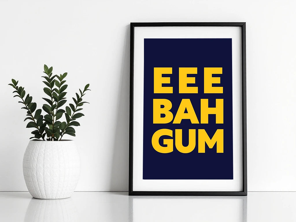 Eee Bah Gum Print