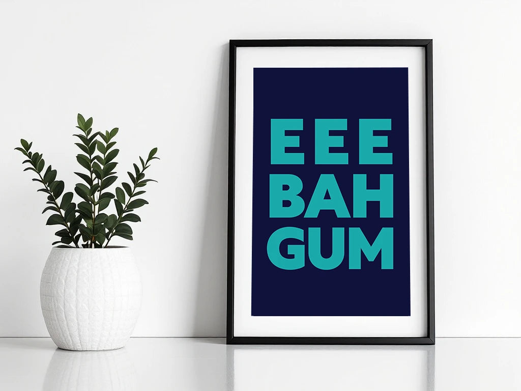 Eee Bah Gum Print