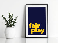 Fair Play Print