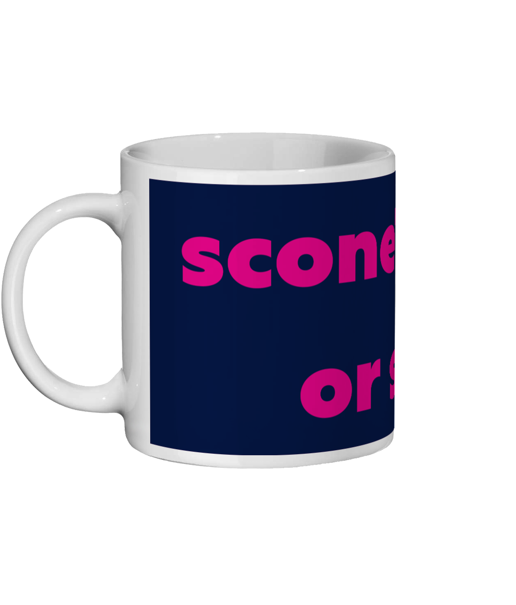 Scone or Scone? Mug