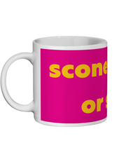 Scone or Scone? Mug