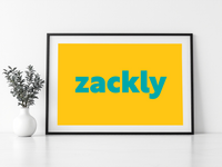 Zackly Print